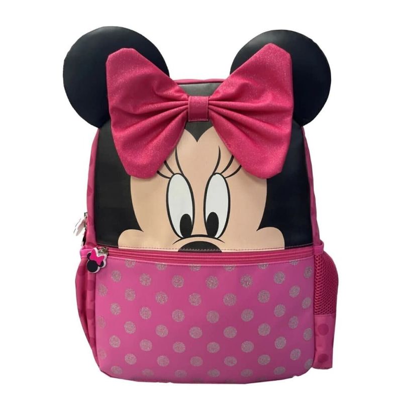 OEM - Mochila Infantil Escolar con Capucha Minnie Mouse