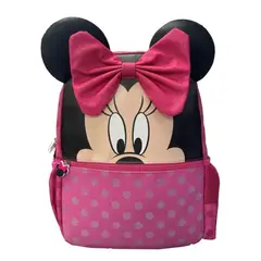 OEM - Mochila Infantil Escolar con Capucha Minnie Mouse