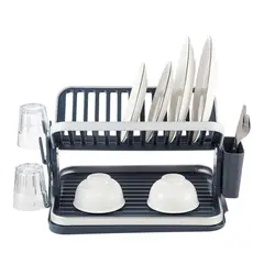 OEM - SECAPLATOS ESCURRIDOR 2 NIVELES PLEGABLE SPAZIO 49X34CM