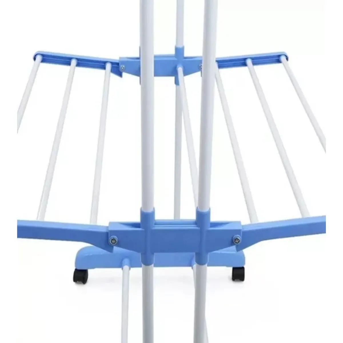 GENERICO - Tendedero Colgador Para Ropa Tamaño Xl 6 Alas Con Ruedas