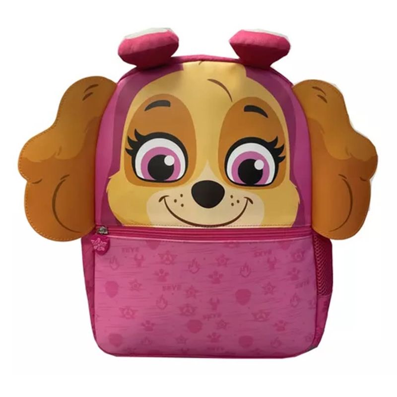 OEM - Mochila Infantil Escolar con Capucha Paw Patrol Niña