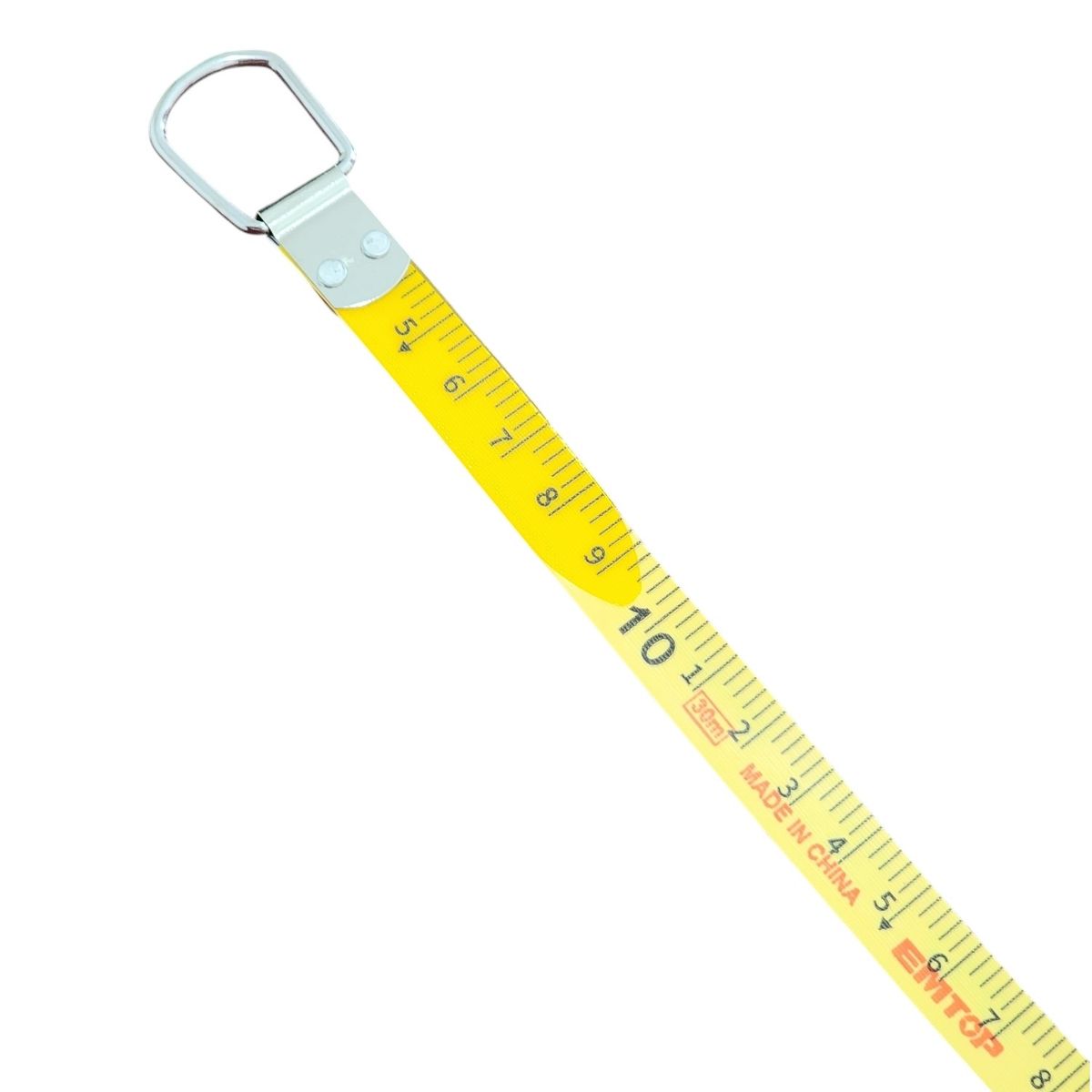 Cinta Métrica Fibra de Vidrio 30mt x 125mm Emtop EMTP83001, marca EMTOP - Foto 2