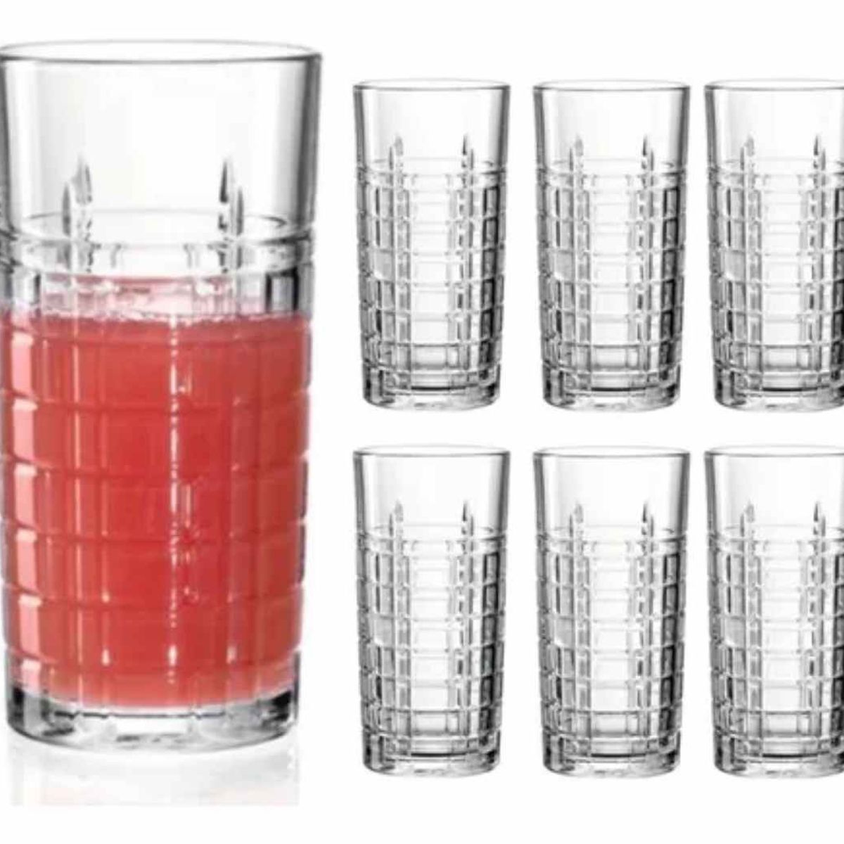 ALLEGRA - Set de 6 Vasos Altos 360cc Glasgow Allegra