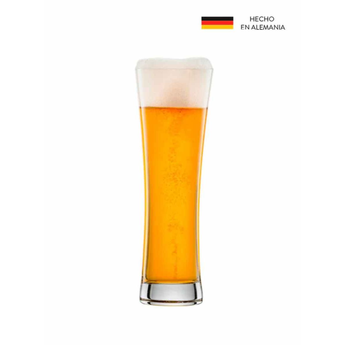 SCHOTT ZWIESEL - Set De 6 Vasos Cerveceros Weizenbier Beer Basic