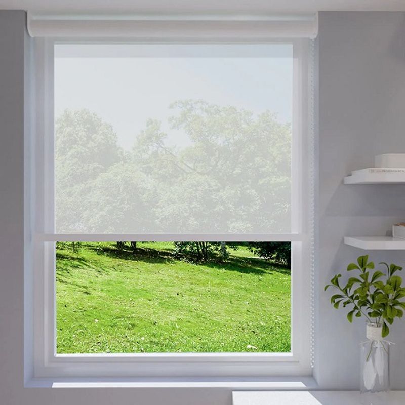 SUNDAY - Cortina Roller Sunscreen Uv Traslúcida Ecofrest 80x240 BLANCO