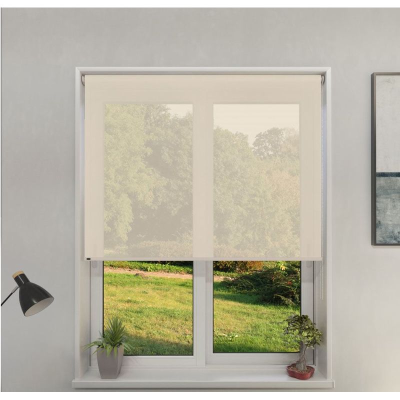 SUNDAY - Cortina Roller Sunscreen Uv Traslúcida Ecofrest 80x240 BEIGE