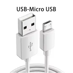 GENERICO - Cable Usb Tipo Micro De Carga Rápida 3 Metros De Largo