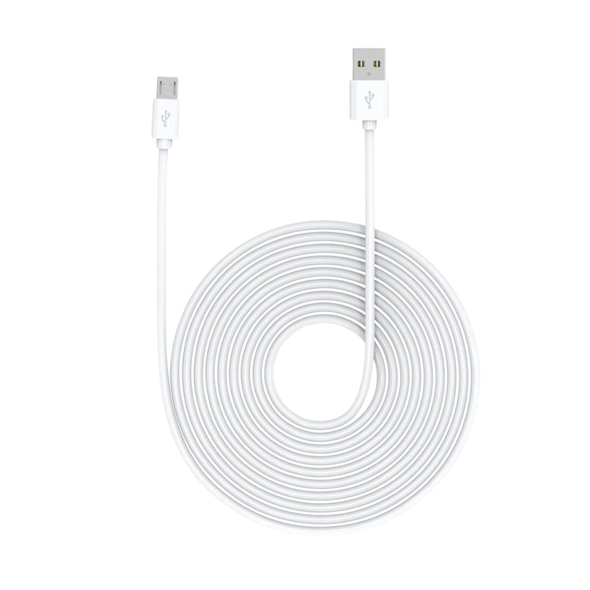 GENERICO - Cable Usb Tipo Micro De Carga Rápida 3 Metros De Largo