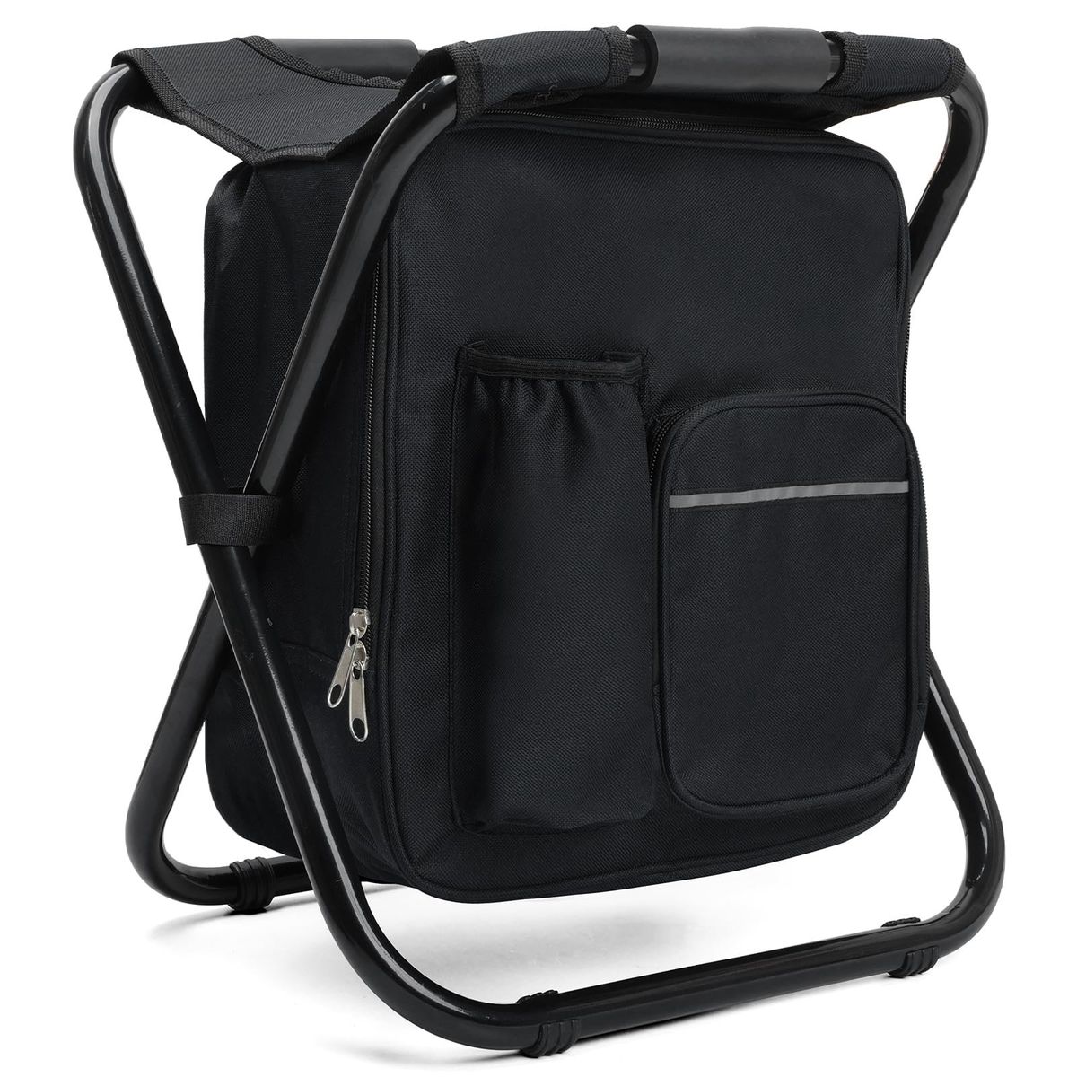 GENERICO - Silla Plegable Taburete Portàtil Con Bolsa Multiusos Mochila