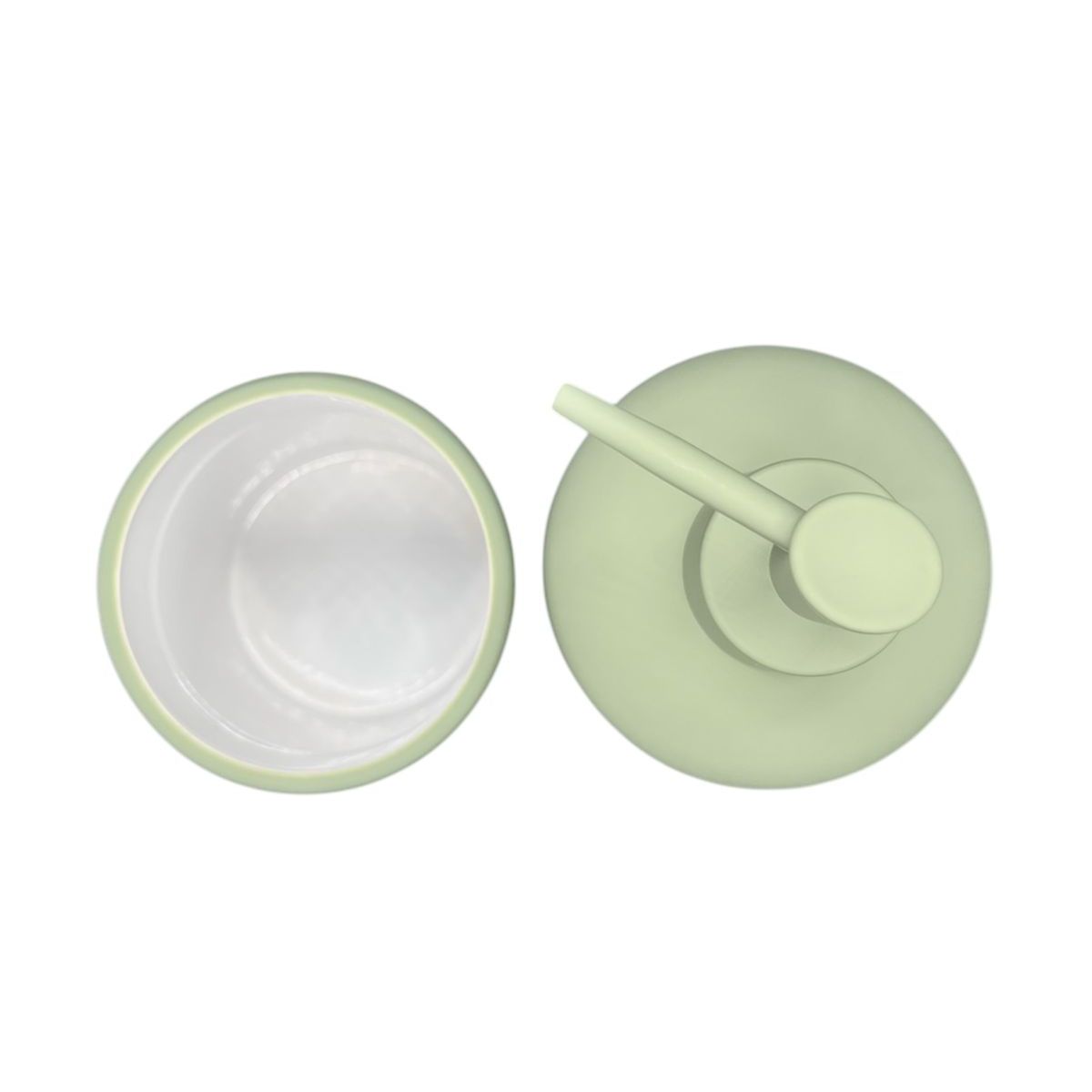 OEM - Set De Baño 2 Piezas Ceramica Jabon Porta Cepillo Vd