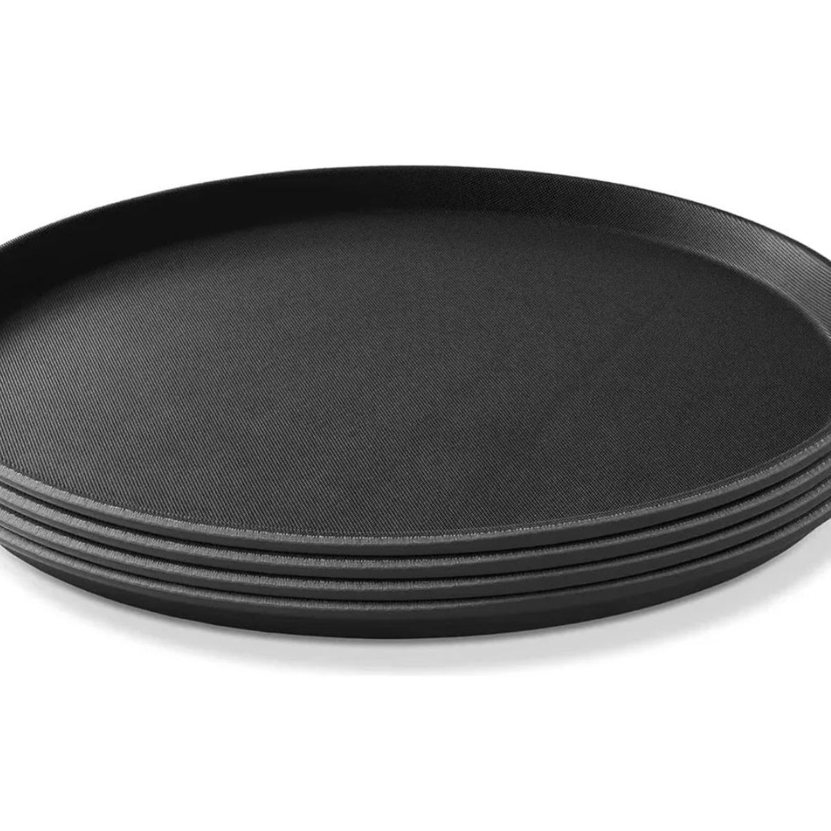 OEM - Pack 5 Bandeja Antideslizante Restaurant Redonda 40cm