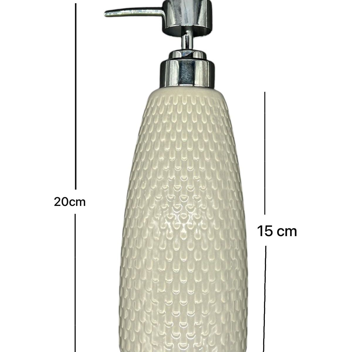 OEM - Dispensador Jabón Alcohol Gel Elegante 20x7cm