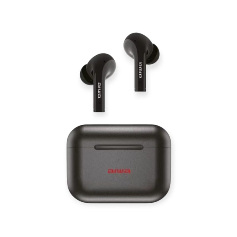 AIWA - Audífonos Inalámbricos Aiwa Bluetooth AW-30ANC Negro