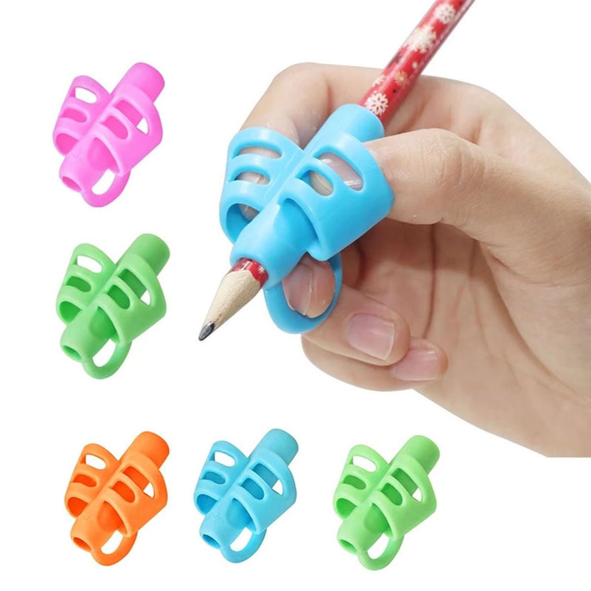 KUANGYE - 10pcs Adaptador Ergonómico Para Tomar Lápiz Grip