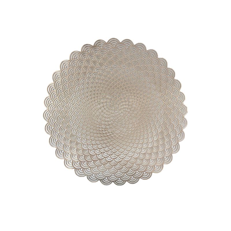 GENERICO - Set 6 Individuales De Mesa Pack 6 Modelo Semi Circulo