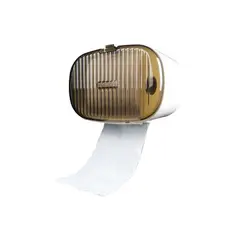 GENERICO - Dispensador Porta Rollo Papel Higiénico Elegante