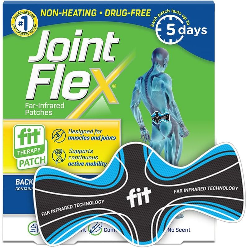 GENERICO - Joint Flex Parches Alivio Dolor De Espalda Baja Caderas 3 Un