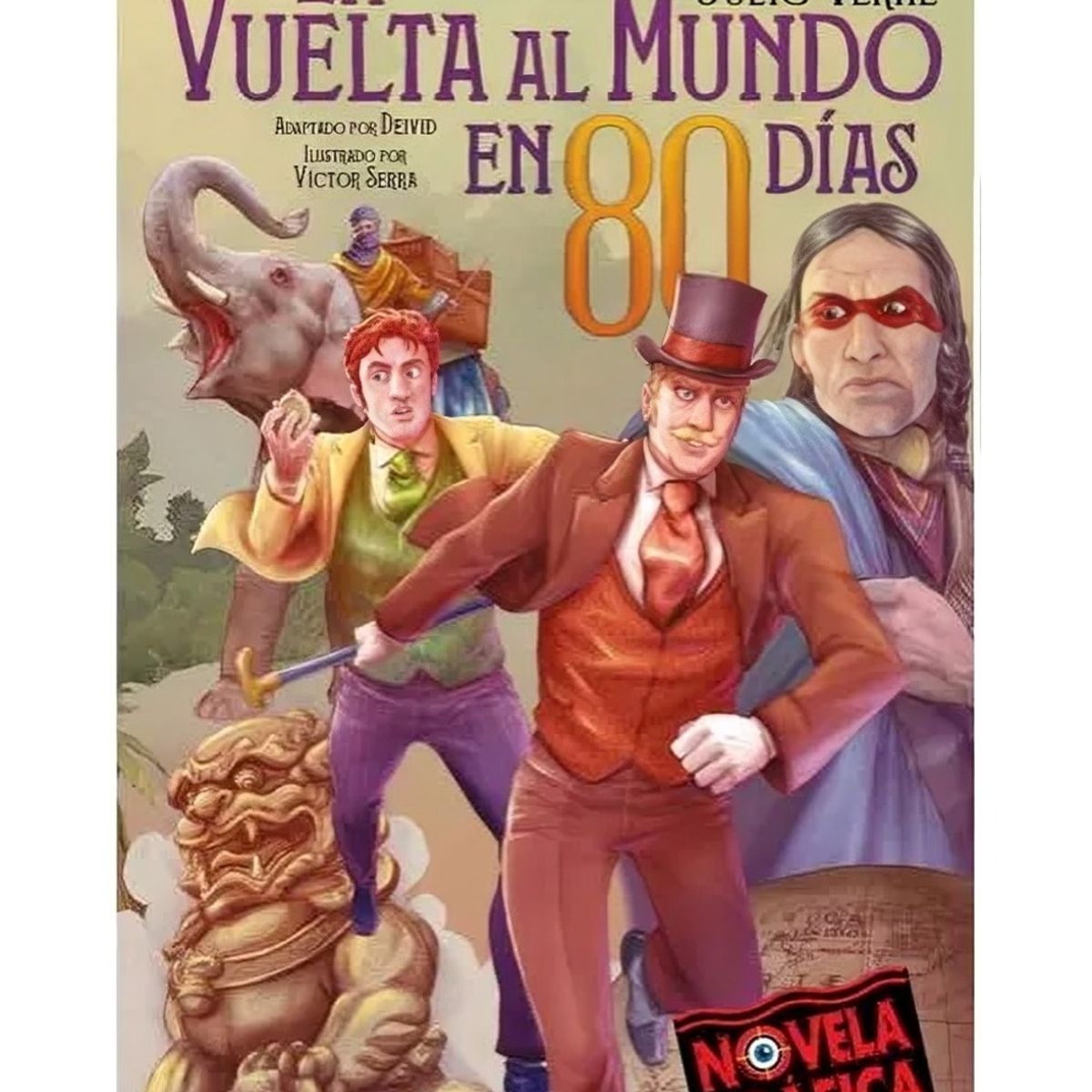 TOP10BOOKS - LIBRO Novela Gráfica +: La Vuelta Al Mundo En 80 Días