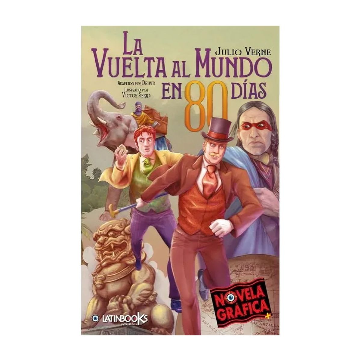 TOP10BOOKS - LIBRO Novela Gráfica +: La Vuelta Al Mundo En 80 Días