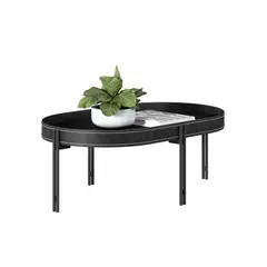 HOME MOBILI - Mesa de centro Alamo Negro
