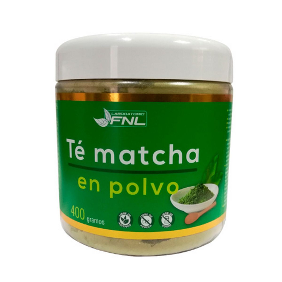 FNL - Te Matcha 400 Grs Fnl Polvo. Pote