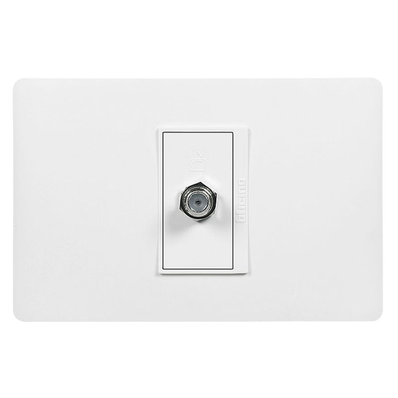 BTICINO - HBRA EMBUTIDO MOD ARM  TV TIPO F BLANCO 8115202 Bticino