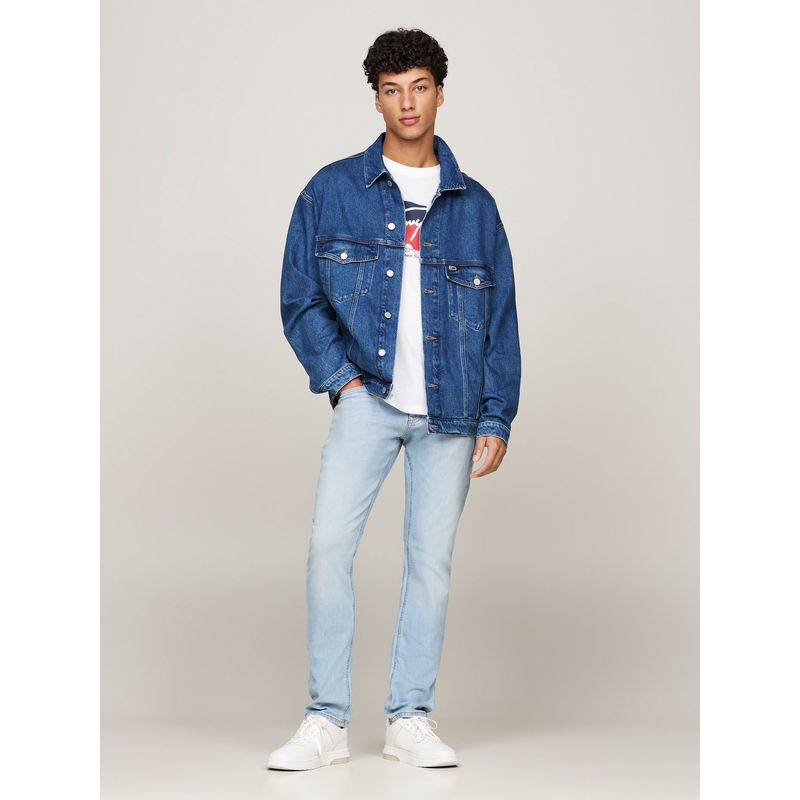 TOMMY HILFIGER - Jeans Scanton Slim Fit Celeste Tommy Hilfiger