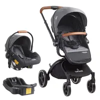 Coche Travel System Deluxe 360° SX Gris