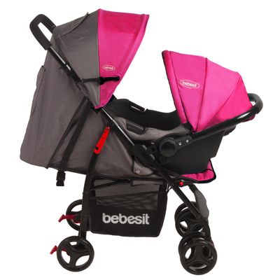Imagen 2 del producto Coche Travel System Summer Rosado