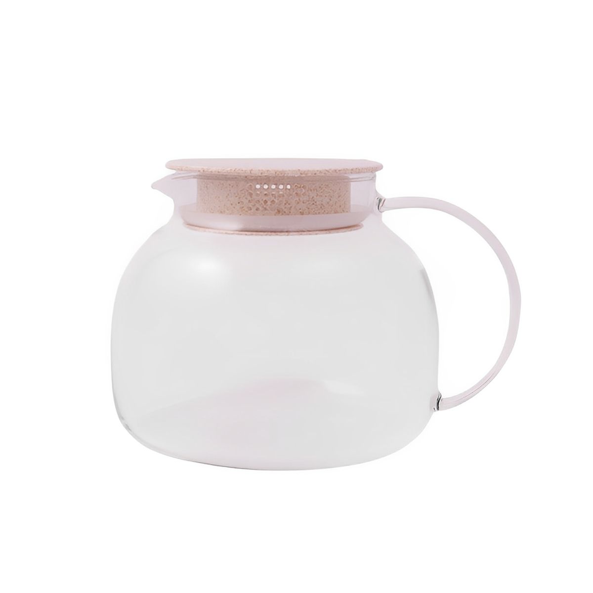 GENERICO - Tetera de Vidrio 1.18 Litros Resistente al Fuego