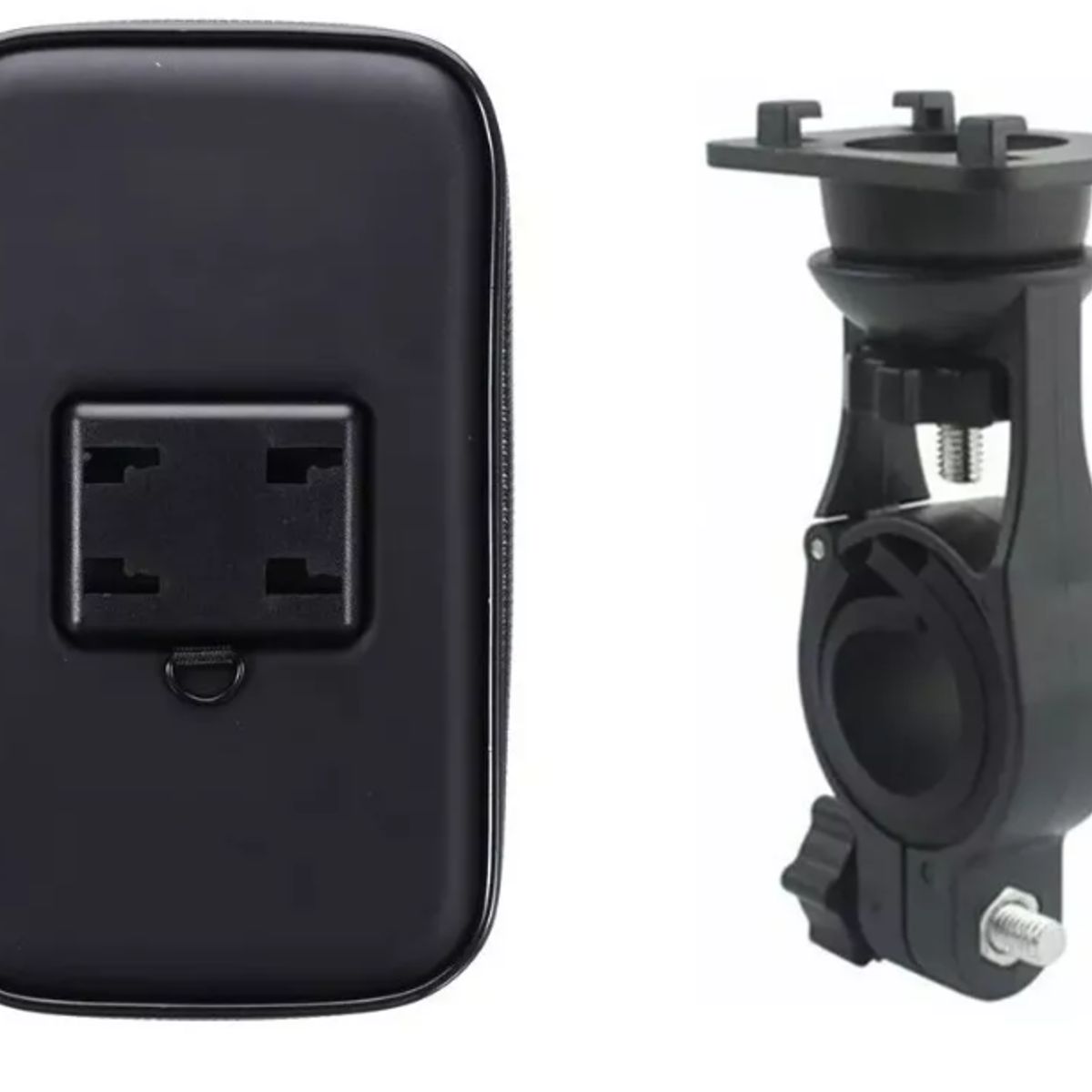 GENERICO - Soporte Celular Moto Tactil Portacelular Bicicleta Forro