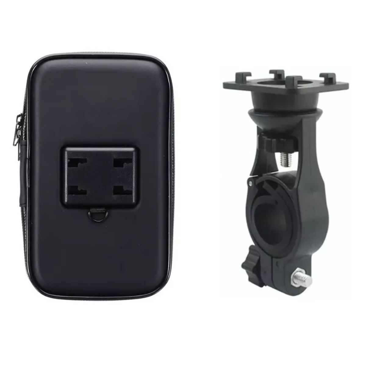 GENERICO - Soporte Celular Moto Tactil Portacelular Bicicleta Forro