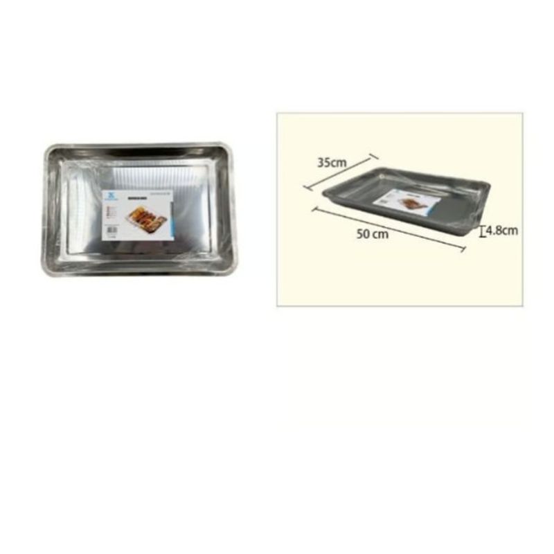 GENERICO - Bandeja Horno Acero Inoxidable 50X35X48Cm