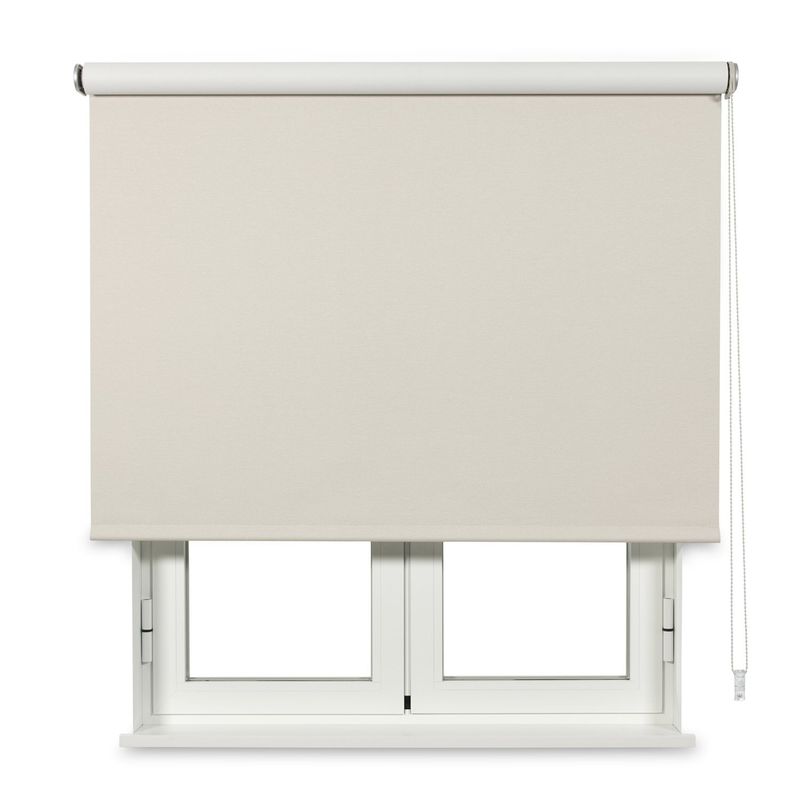 VIEWTEX - Cortina Roller Blackout 220X250 Ivory Premium Solpor