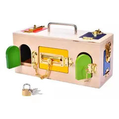 GENERICO - Caja De Madera Sensorial Montessori