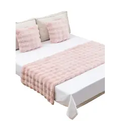 GENERICO - SET DE PIECERA DE CAMA INCLUYE 2 FUNDAS EXTRA SUAVE
