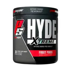 PROSUPPS - PRE ENTRENO HYDE XTREME FRUIT PUNCH 30 SV 270GR -