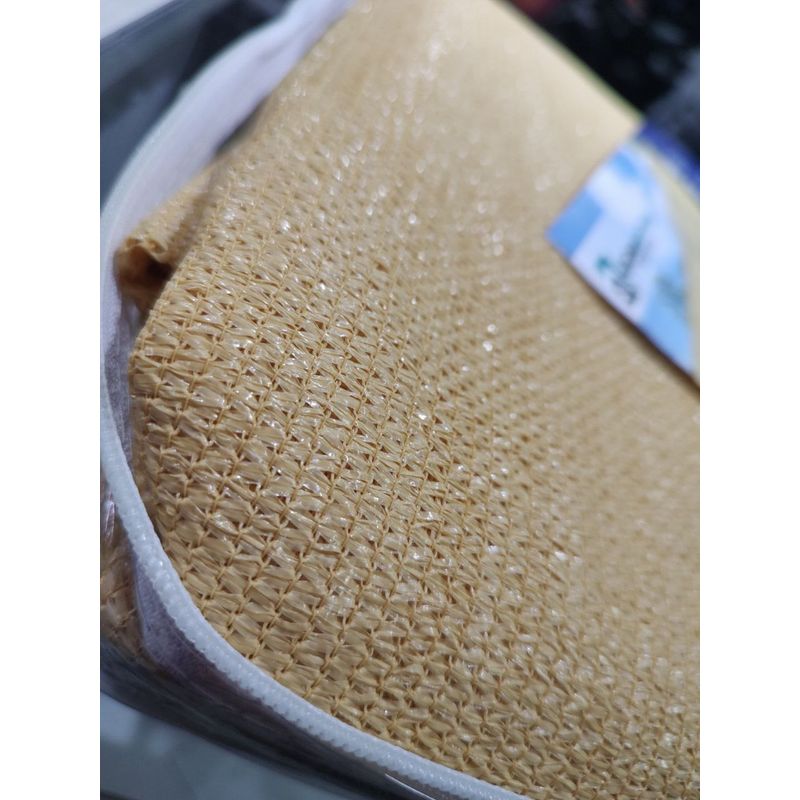 GENERICO - Toldo Vela Sombra Cuadrado 4x4 Beige