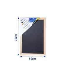 GENERICO - Pizarra Negra Madera 70x50cm