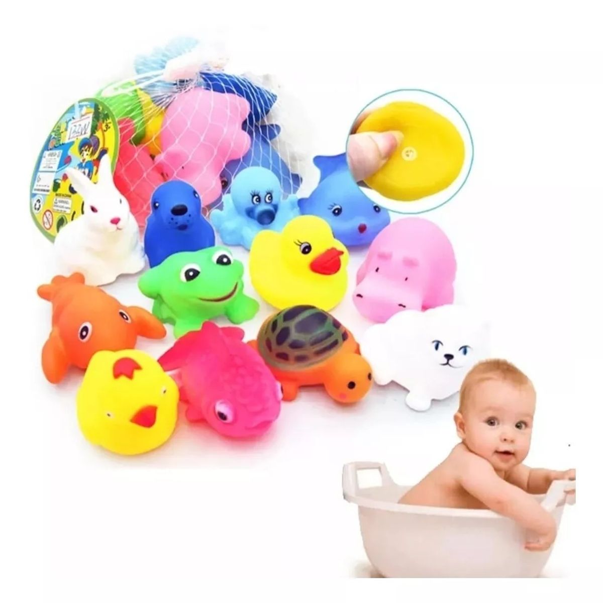 GENERICO - Juguetes De Baño Niño Flotan En El Agua