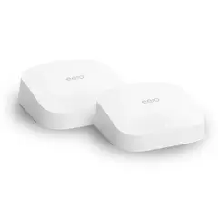 EERO - Pack 2x Router Wi-Fi 6E de Triple Banda Pro 6E