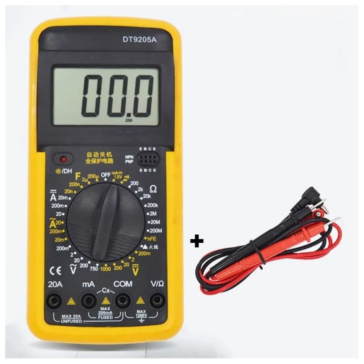 IRM - MULTITESTER DIGITAL CON INDICADOR LCD