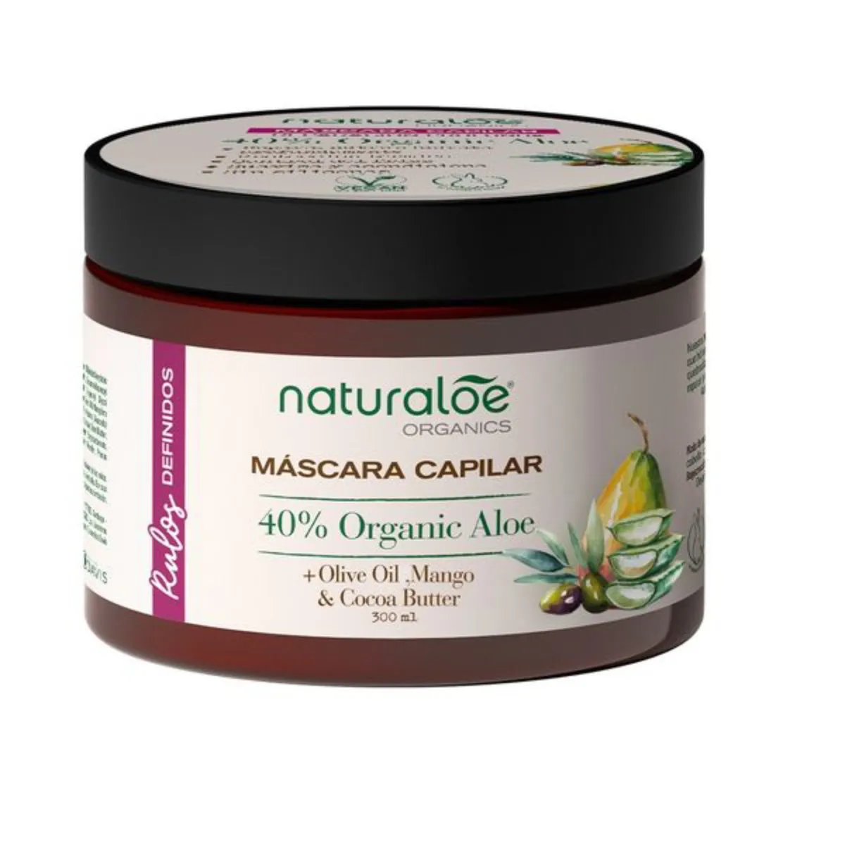 NATURALOE - Naturaloe Mascara Capilar Rulos Definidos 300Ml