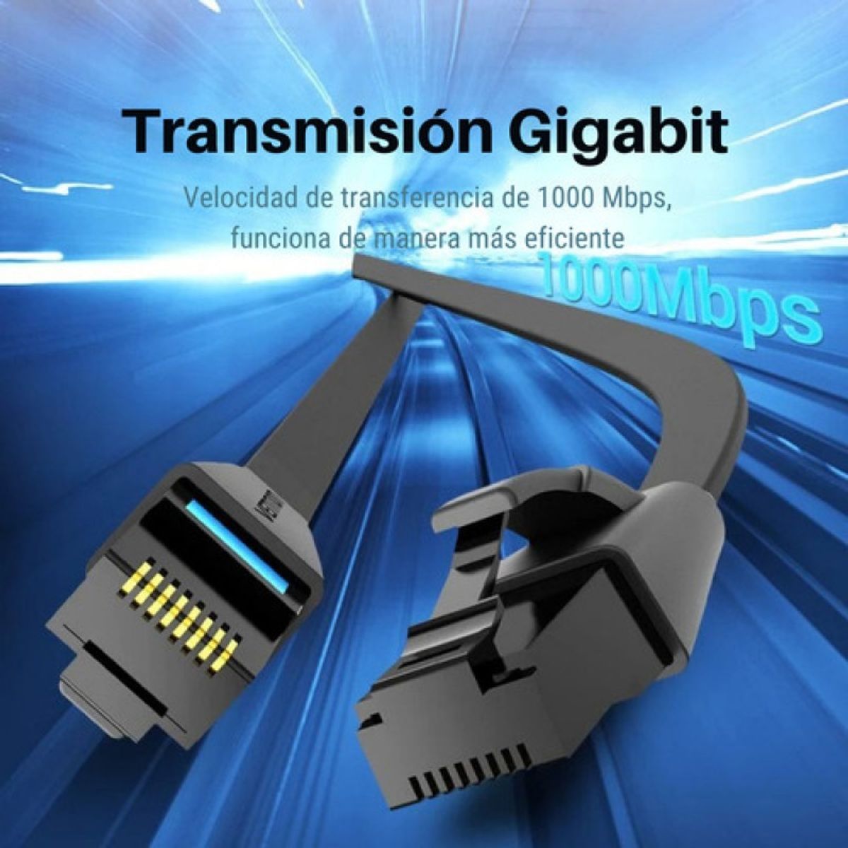 VENTION - Cable De Red Plano Cat6 Patch Cord Utp 20m Gigabit Vention