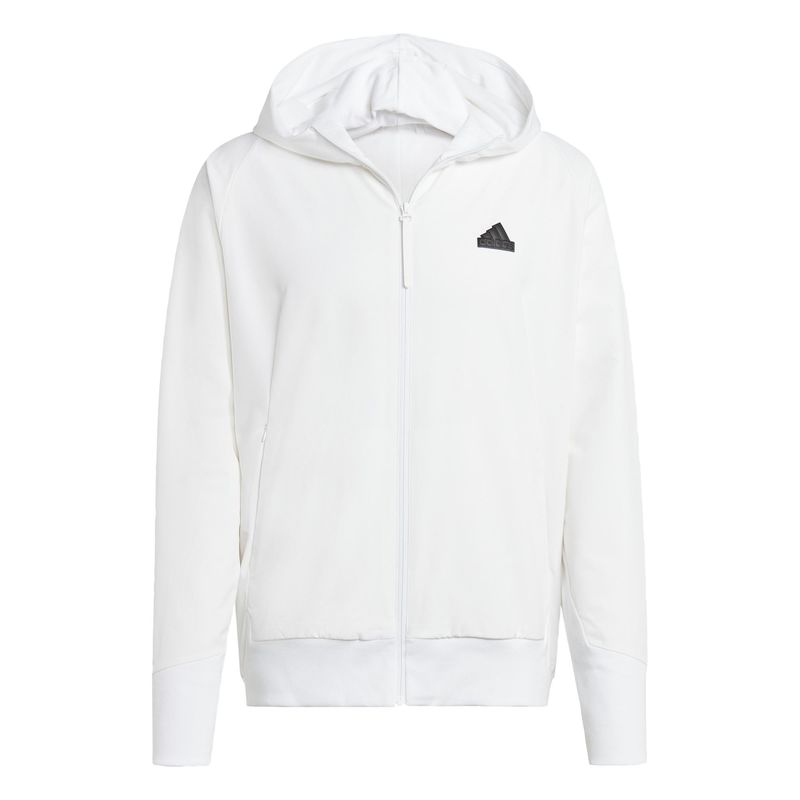 ADIDAS - Chaqueta Deportiva con Capucha ZNE Tejida Cierre Frontal