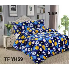 GENERICO - Cobertor Cubrecama de Invierno Plush con Chiporro 1,5 plazas