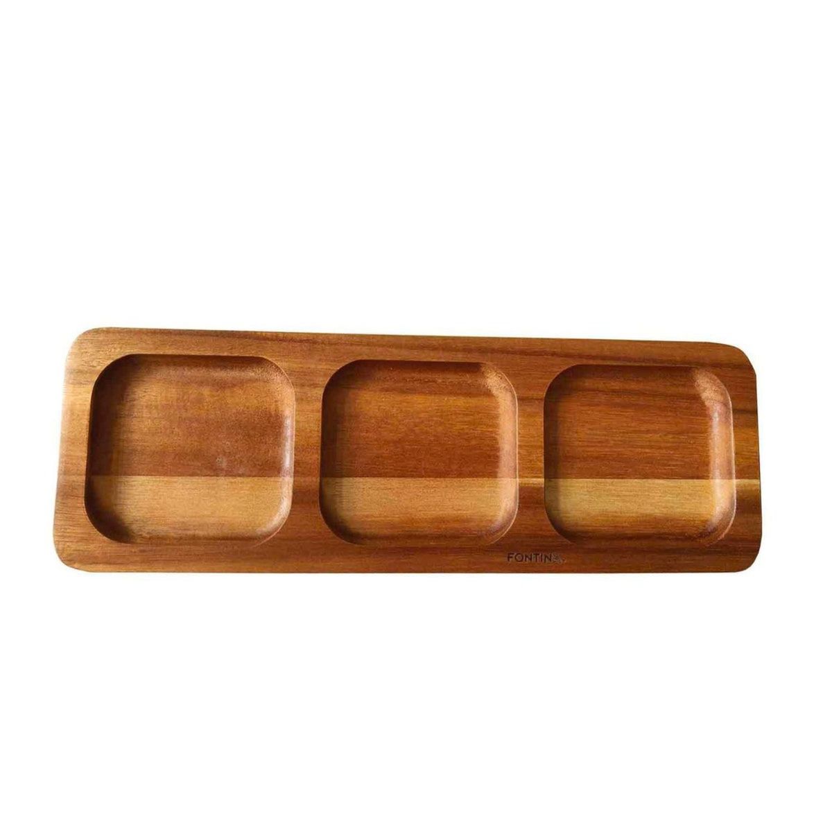 OEM - BANDEJA APERITIVO DE MADERA 30X10