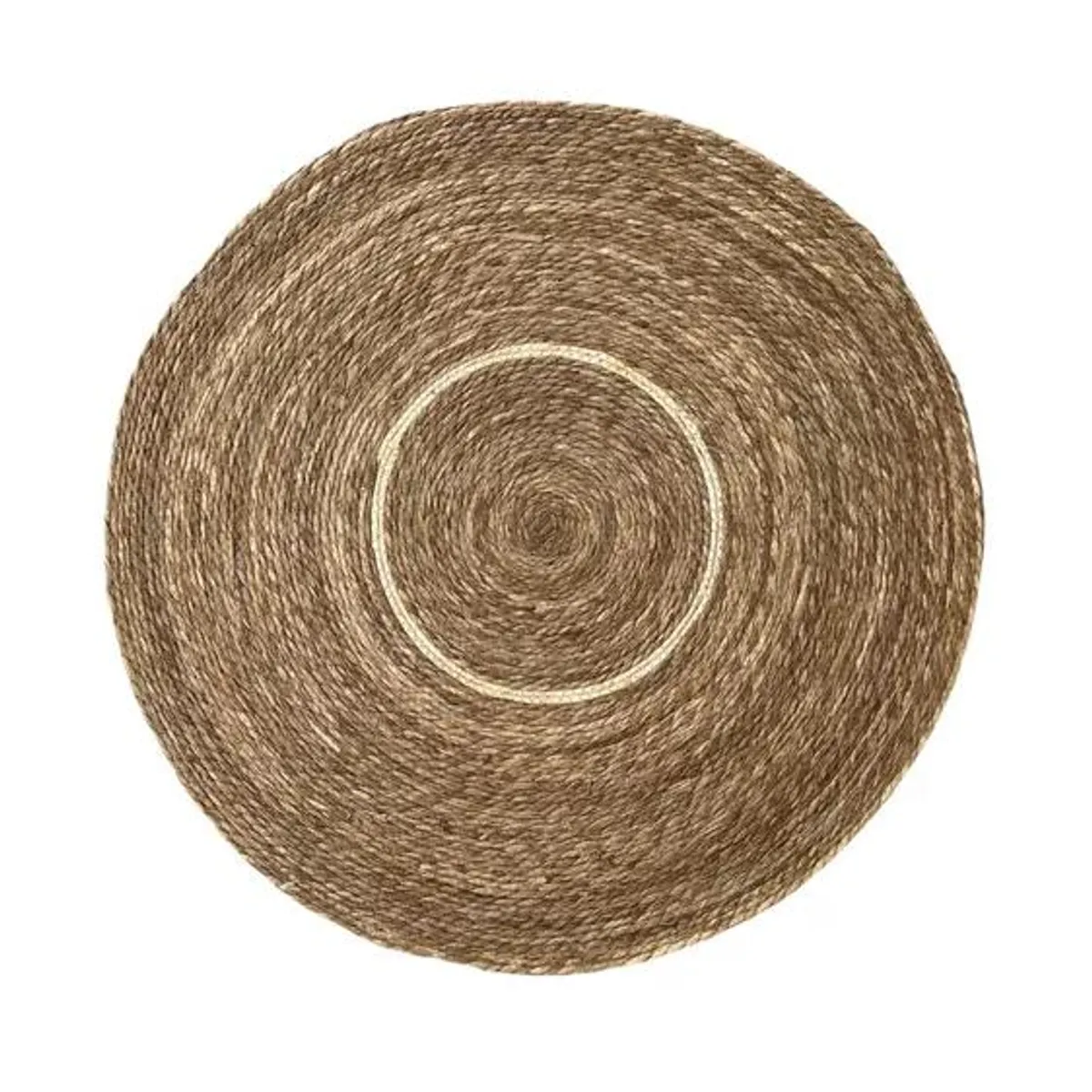 GENERICO - Alfombra Redonda Yute Living y Exteriores