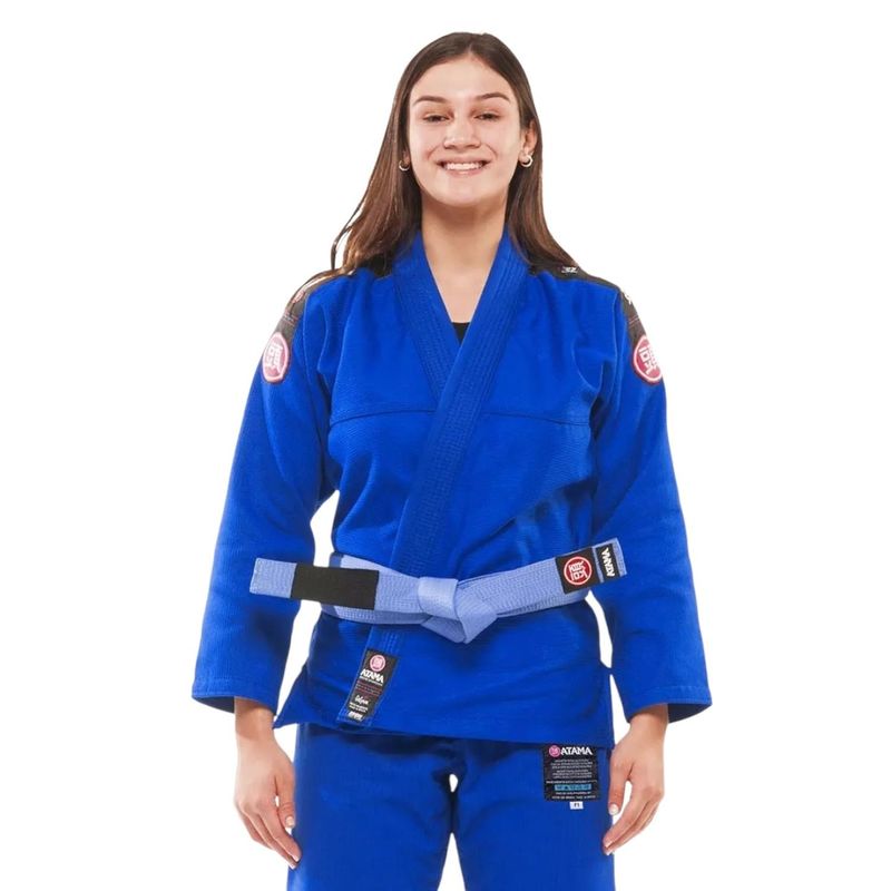 GENERICO - Kimono Jiu-jitsu Mujer Atama Ultra Light 3.0 Gi-Blue F1
