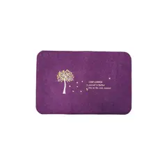 GENERICO - Alfombra Limpiapiés color Morado